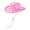 Pink, variant on fenteer Cowboy Hat Jazz Hat Casual Fashion Costume Accessories Women Men Cowgirl Black