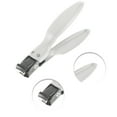 thumbnail image 3 of Unique Bargains 1 Pc Portable Wide Opening Nail Clipper for Women for Men White, 3 of 7