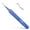 Blue, variant on Blackhead Tweezer - Professional Curved Steel Tip Surgical Comedone & Splinter Extractor By Rapid Vitality. Ideal Blemish & Acne Remover Tool Means Flawless Facial Skin