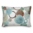 thumbnail image 2 of Creative Products Abstract Watercolor Circles 14x20 Spun Poly Pillow, 2 of 3