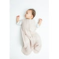 thumbnail image 4 of Lulujo Soft 100% Cotton Muslin Baby Sleep Sack, Sand, 4 of 7