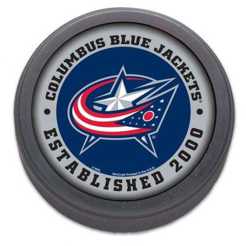 columbus blue jackets hockey puck