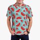 thumbnail image 1 of Balery Watermelon Camisa Polo de Hombre con Estampado, de Manga Corta y Tejido Medio, Camisa Tipo Golf Polo-4X-Large, 1 of 6