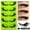 I, variant on 5 Pairs New Design Cat Eye Lashes Faux Eyelashes Winged End Elongated Eye