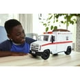thumbnail image 3 of WWE Action Figure Vehicle Wrekkin Slambulance Ambulance, 3 of 7