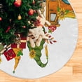 thumbnail image 5 of FMSHPON Thanksgiving TruckFall Gnomes Xmas Christmas Tree Skirt Stand Mat for Holiday Party Decoration Indoor Outdoor 48 inches, 5 of 6