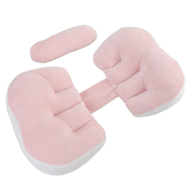 Almohada De Cuña Para Dormir Para El Embarazo, Elaborado Con Fibra De Poliéster De , La Forma U Ofrece Comodidad Incomparable, Soporte Del Vientre, Almohada De Cuerpo