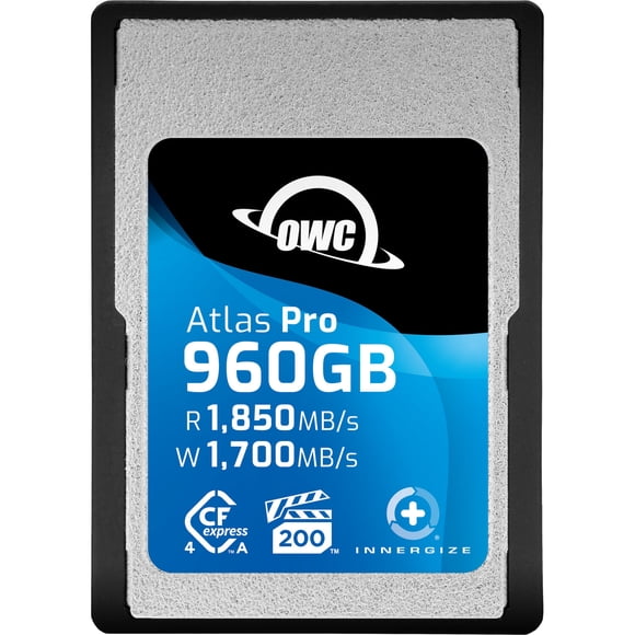 OWC Atlas Pro 960 GB CFexpress Type A - 1 - 1.81 GB/s Read - 1.66 GB/s Write - 3 Year Warranty