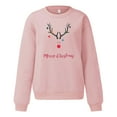 thumbnail image 4 of KDFJPTH Sweatshirts For Women Christmas Holiday Pullovers Fun Graphic Print Crew Neck Long Sleeve Hoodies Top, 4 of 9