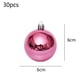 thumbnail image 2 of Adornos de bolas de Navidad, 30 piezas de bolas de árbol de decoración navideña inastillables para decoración de fiesta de boda navideña, 2 of 5