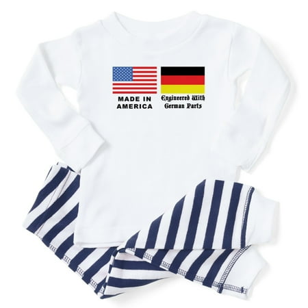 

CafePress - German American - Toddler Long Sleeve Pajama set