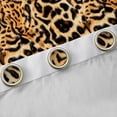 thumbnail image 4 of Castle Fairy Vintage Cheetah Curtains Pack of 2 (42x84 Each),Leopard Curtains Blackout, 4 of 6