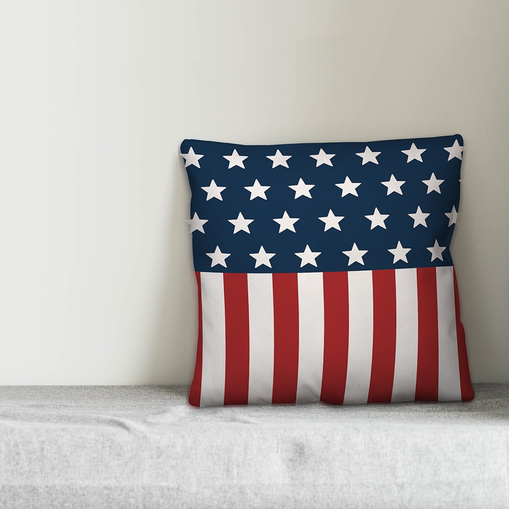 Creative Products Vertical American Flag 18x18 Indoor / Outdoor Pillow