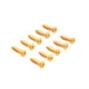 thumbnail image 5 of EeaseMX 50 PCS / Set Tornillos de clavija de afinación Claves de afinación Tornillos de montaje del sintonizador para guitarra eléctrica / acústica Bajo (dorado), 5 of 8