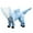 Blue, variant on TechWave Small Dog Raincoat Hooded With D Ring Full Coverage Dog Rain Jacket Slicker Poncho Dog Rain Jacket With Reflective Strip