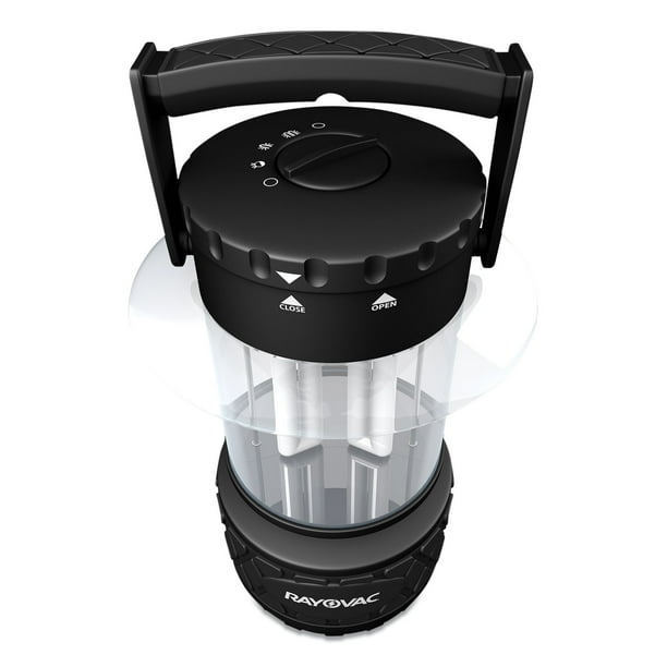 Rayovac Fluorescent Bulb Lantern, Black, 300 Lumens Camping Light