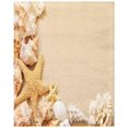 thumbnail image 3 of Juego de Ropa de Cama ABPHQTO 3 Piezas Funda de Edredón de Playa de Conchas Marinas Doble, 3 of 4