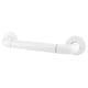 thumbnail image 2 of Acero inoxidable 304 + ABS Pasamanos para bañera Barra de mano de seguridad Accesorio de baño 39 cm Blanco, 2 of 8