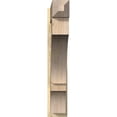 thumbnail image 2 of Ekena Millwork 8"W x 44"D x 44"H Balboa Rough Sawn Craftsman Outlooker, Douglas Fir, 2 of 4
