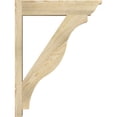 thumbnail image 3 of Ekena Millwork 6"W x 24"D x 32"H Funston Rough Sawn Traditional Outlooker, Douglas Fir, 3 of 4