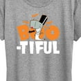thumbnail image 3 of SpongeBob SquarePants - Boo-tiful - Women's Short Sleeve Graphic T-Shirt, 3 of 6