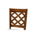 thumbnail image 6 of Baxton Studio Ramiro Modern and Contemporary Grey Fabric Upholstered and Walnut Brown Finished Wood 5-Piece Dining Set, 6 of 7