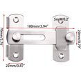 thumbnail image 2 of pcs stainless steel gate locks, pet gate locks, security door locks, 2 of 5