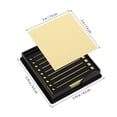 thumbnail image 3 of WEUVEB Black Holder Set with Template and Sticker Dispenser for Office and Home Use, and Practical Organizer, 3 of 8