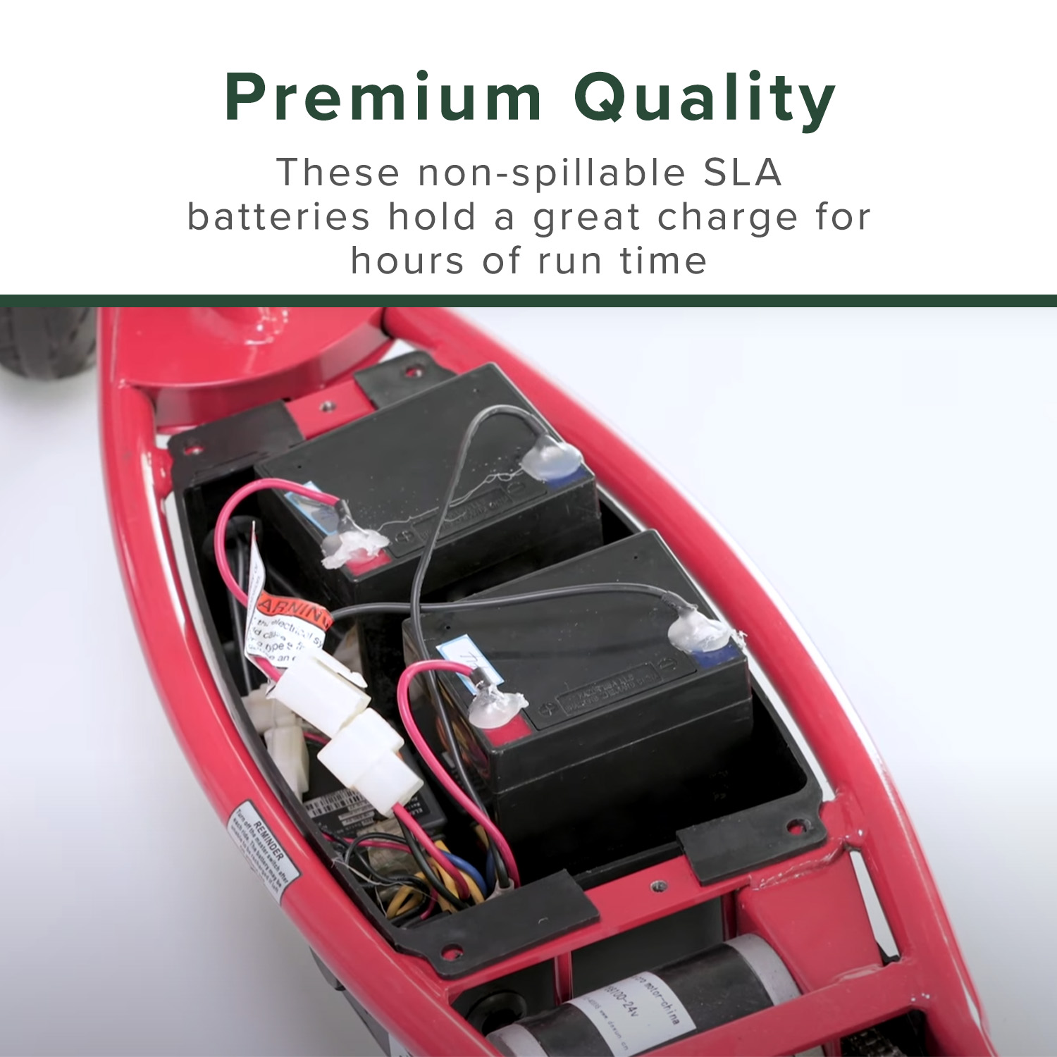 AlveyTech 24 Volt Battery Pack (Versions 1-7) - For the Razor E100, E100 Glow, E125 Electric Scooter - image 2 of 9