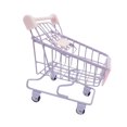 thumbnail image 4 of Carrito de compras de juguete, carrito de supermercado pequeño para niños de 3 años en adelante, juguetes de almacenamiento. Púrpura, 4 of 9