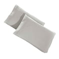 thumbnail image 3 of Injueey 2 uds., fundas de almohada sólidas, fundas de fundas de almohada, juego de fundas de cojín rectangulares Juegos de cama gris claro 50*76cm Injueey JJ13689-05, 3 of 3