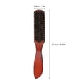 thumbnail image 4 of Radirus Hair Brush with Dense Bristles, Wooden Handle Hair Comb for Women, Massage Brush for Thin Natural Soft Fine Hair, Stimulates Scalp, 4 of 6