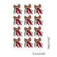 thumbnail image 3 of Yanzu3 Christmas Hair Accessories - Holiday Hair Clips, Roll Bow Hair Clips, Head Decorations for Christmas, Essential Hair Clips for Party and Festival, 3 of 6