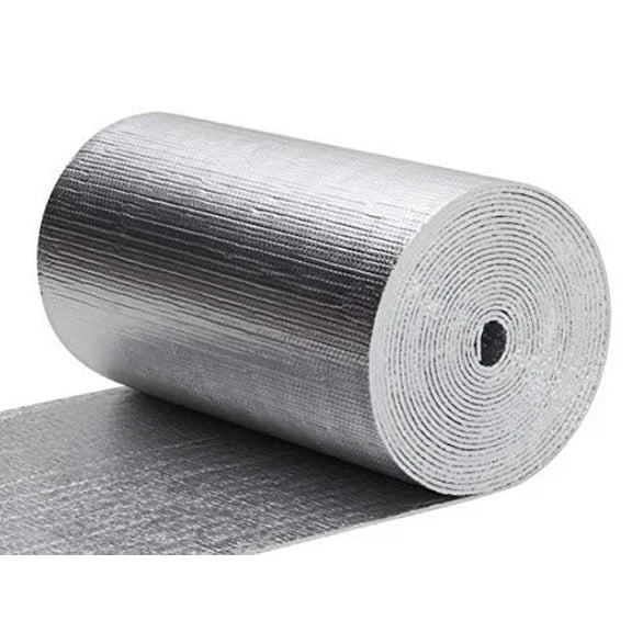 USEP 3mm Reflective Insulation Roll Foam Core Radiant Barrier Foil wrap (48X5)