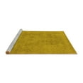 thumbnail image 2 of Ahgly Company Machine Washable Indoor Rectangle Oriental Yellow Industrial Area Rugs, 2' x 5', 2 of 4