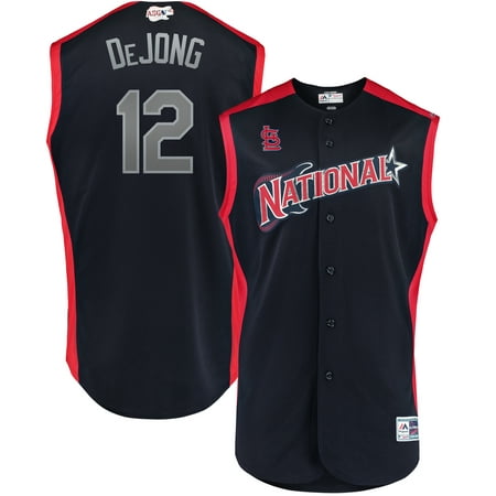 Paul DeJong National League Majestic 2019 MLB All-Star Game Workout Player Jersey -