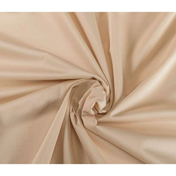 PUL P.U.L. 1 mil Poly-Urethane Laminated Diaper Cover Water Resistant Nude Sand Neutral Solid Fabric by the Yard (2472A-1F-nude)