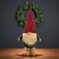 thumbnail image 4 of Cififendec Oversized Christmas Corduroy Antler Gnome Figurine, Tall Faceless Santa Style Doll for Bedroom Nightstand Decor, Holiday Gifting Matching Styling Plan, 4 of 7