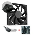 thumbnail image 6 of Darkrock 3pcs 120mm Cooling Fans for Computer Case 3PIN qUIET, 6 of 9