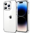 thumbnail image 2 of Case for iPhone 14 Pro Max 6.7 inches, Non-Yellowing Shockproof Phone Case, Anti-Scratch Transparent Back (Transparent), 2 of 3