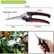 thumbnail image 4 of Gartenschere Und Baumscheren Set Professionelle Pflanzenschere Scharfe Rosenschere Aus Rostfreiem Stahl Pp Rutschfeste Griffe 3 Stück, 4 of 5