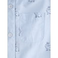 thumbnail image 3 of The Children's Place Baby & Toddler Boys Short Sleeve Printed Button Up Shirt, Sizes 6M-5T, 3 of 3