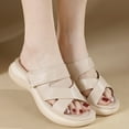 thumbnail image 5 of Mostsola Slides for Women Casual Comfortable Arch Support Slip on Shoes Summer Dressy Slippers, 5 of 9