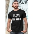 thumbnail image 4 of Funny Golf T Shirt for Men, I Love It When My Wife Lets Me Go Golfing, Crew Neck Short Sleeve Graphic Tee, 4 of 5