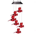 thumbnail image 1 of Carillones de viento de abeja solares LED, carillones de viento colgantes móviles para decoración del jardín del hogar, 1 of 5
