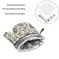 thumbnail image 6 of Naloa Skull with Cash Oven Mitts and Pot Holders 4 pcs Set, Cooking Baking Grilling Kitchen Oven Glove for Cooking, 6 of 6