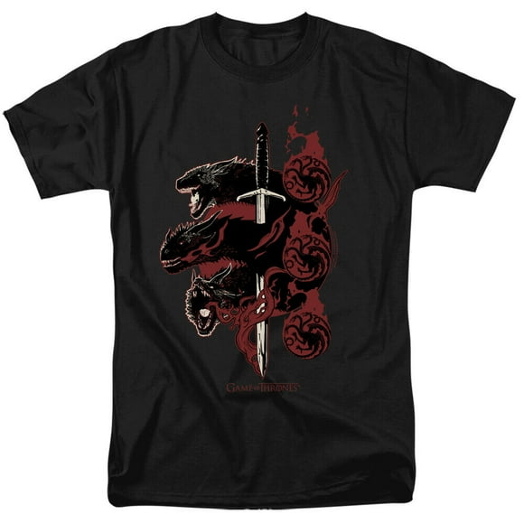 Game Of Thrones Targaryen Dragons" T-Shirt or Sleeveless Tank - to 5X"