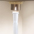 thumbnail image 5 of 1-1/4 Inch Angle Simple Flexible and Expandable Drain Pipe Tube S Trap, for Kitchen Bathroom Sink Sewer Basin, 5 of 5