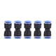 thumbnail image 1 of Enchufe rápido neumático de empalme accesorios de presión neumáticos de forma ovalada para aparatos automáticos industriales Conexión segura 0 a 60 0-10 bar máximo Higoodz Otros, 1 of 6