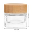 thumbnail image 4 of OULII Small Containers with Lid Mixing Cream Container Transparent 1Pack, 4 of 5
